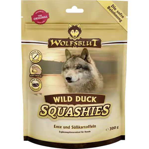 Hundesnack Squashies Wild Duck