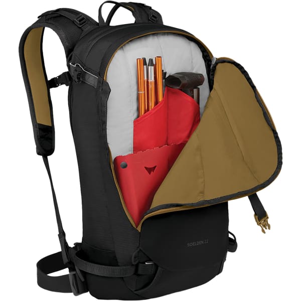 Sac à dos ski OSPREY SOELDEN 22 BLACK