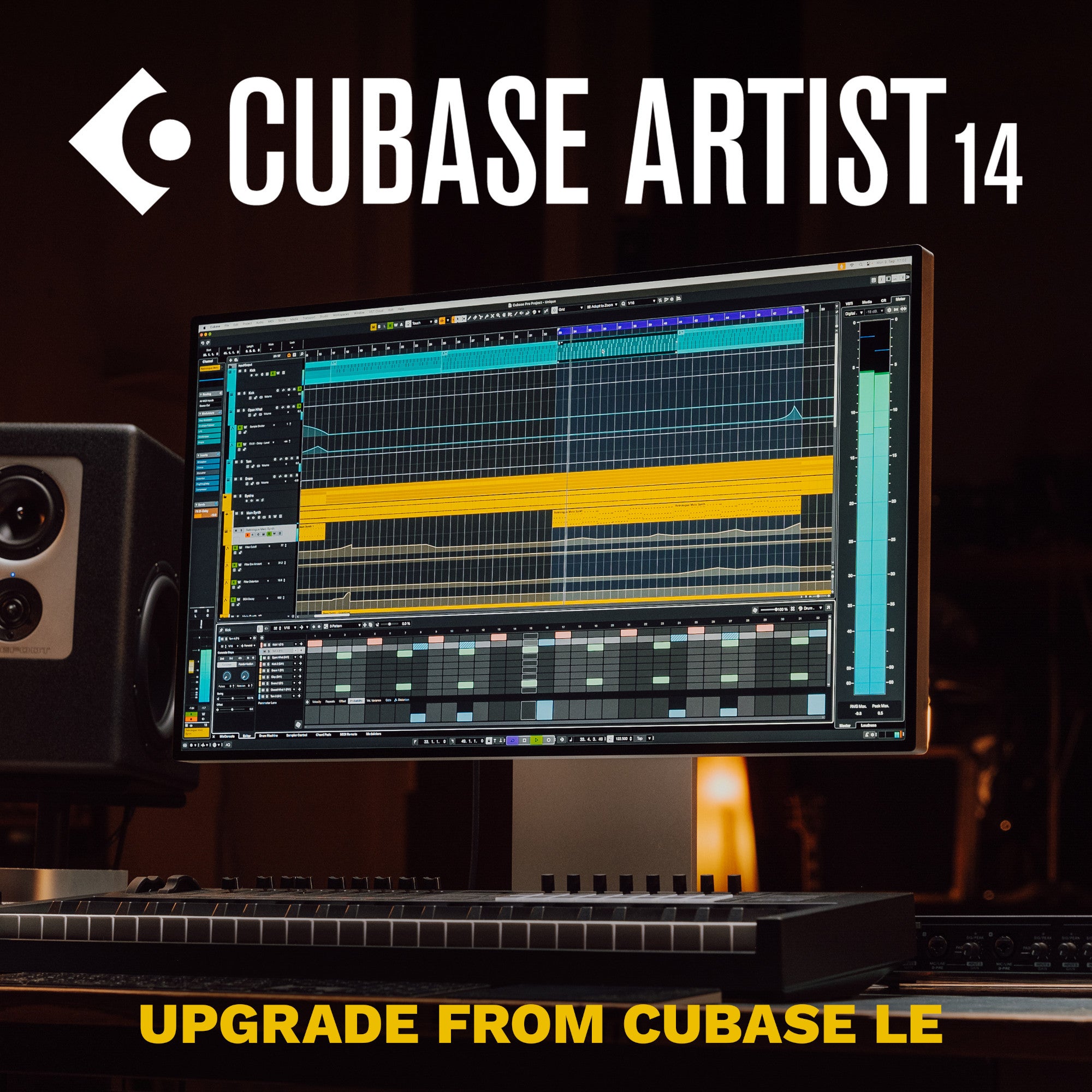 Steinberg Cubase Artist 14 Upgrade van LE 12-14 (download)