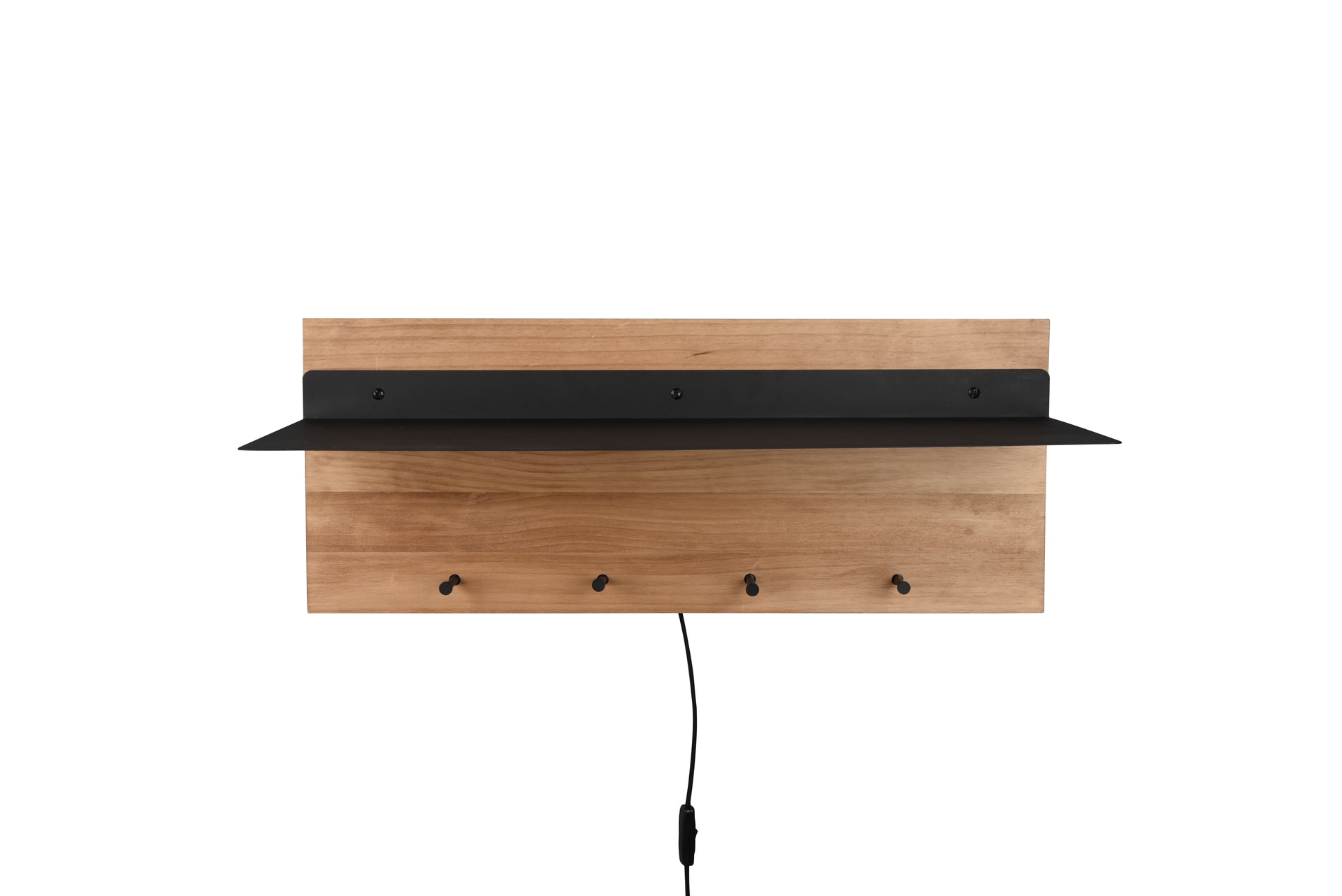 Wandgarderobe SAMANTHA 75x30 cm braun