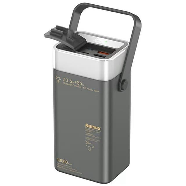 REMAX RPP-596 40000mAh Hurtigopladende Powerbank 20W 22.5W
