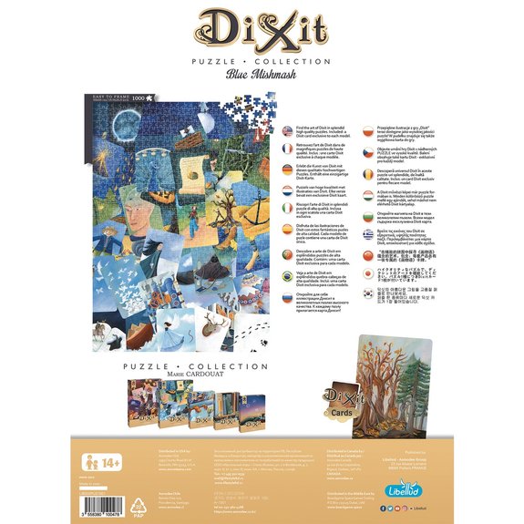 Puzzle Dixit 1000 pièces Blue Mishmash