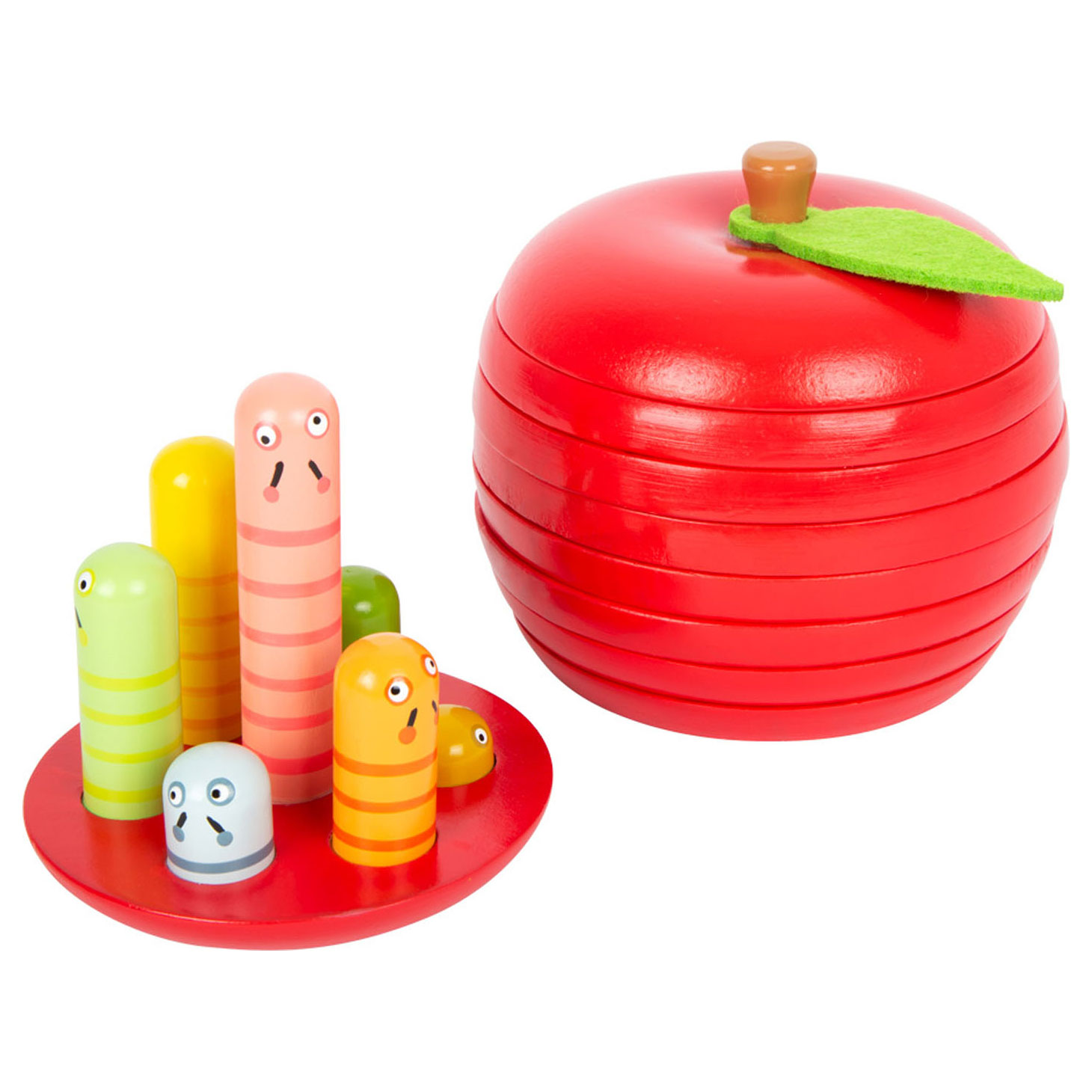 Small Foot-Houten Stapelspel Appel