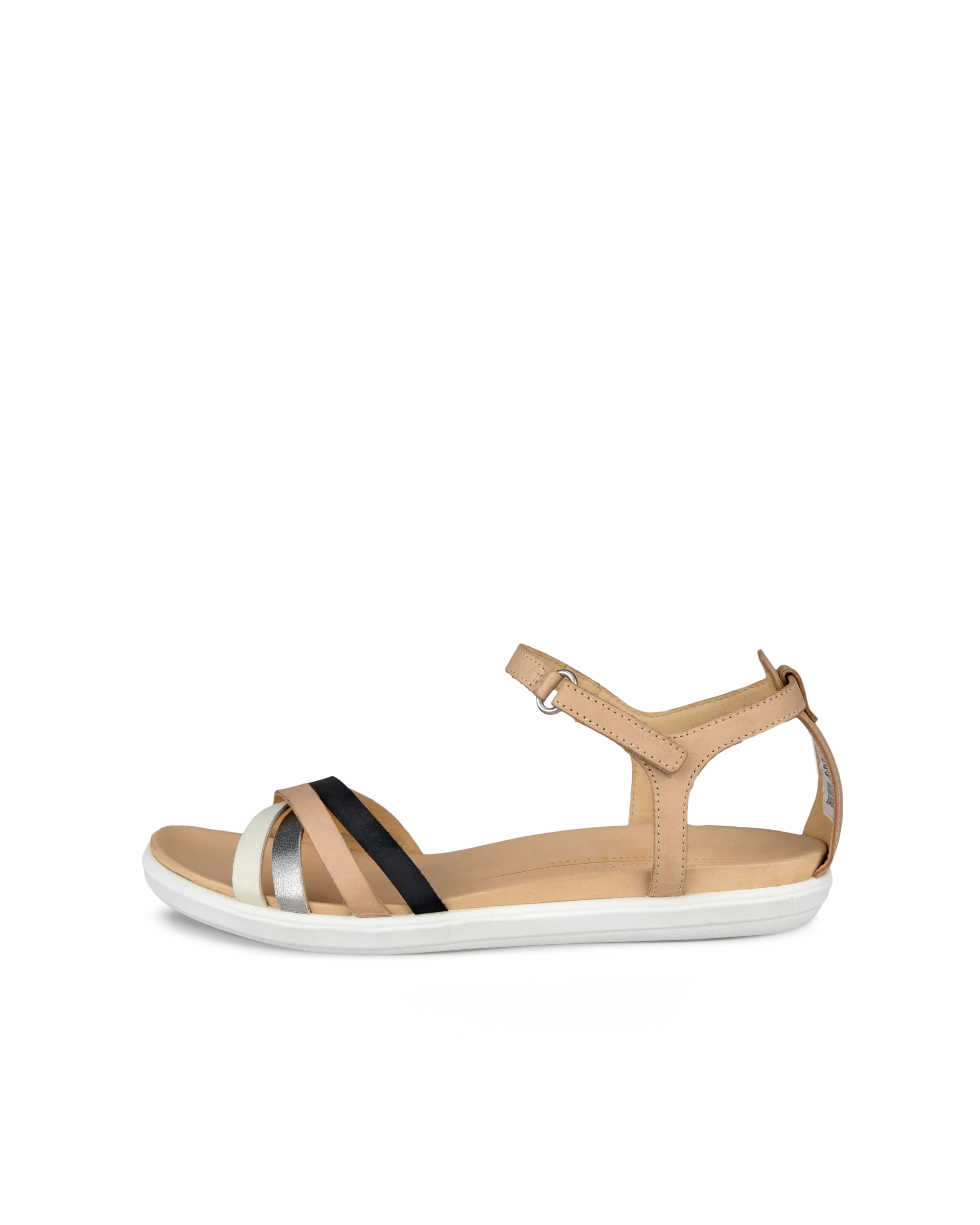 ECCO SIMPIL SANDAL Damen Flache Nubuksandale Braun