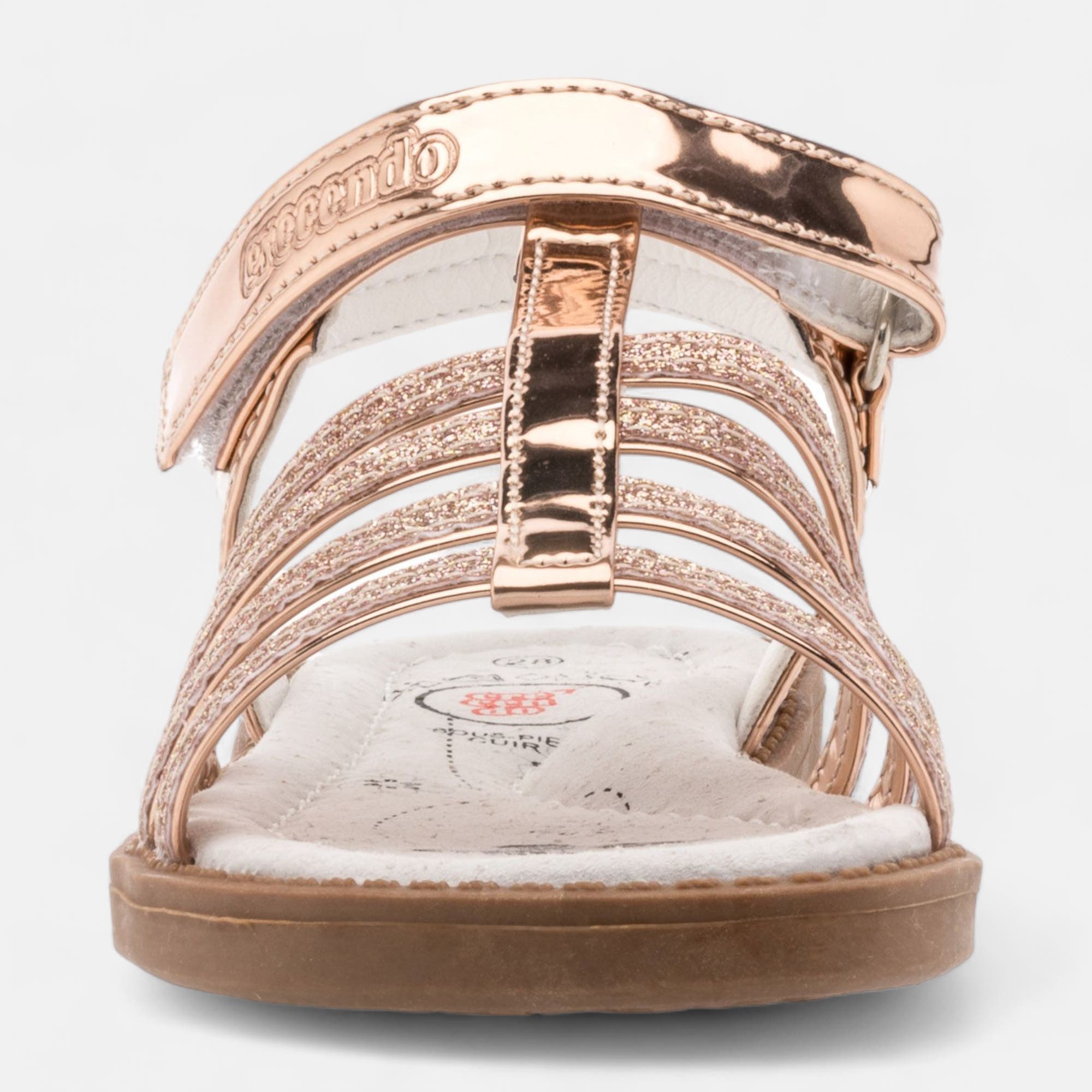 Nu-pieds Fille rose