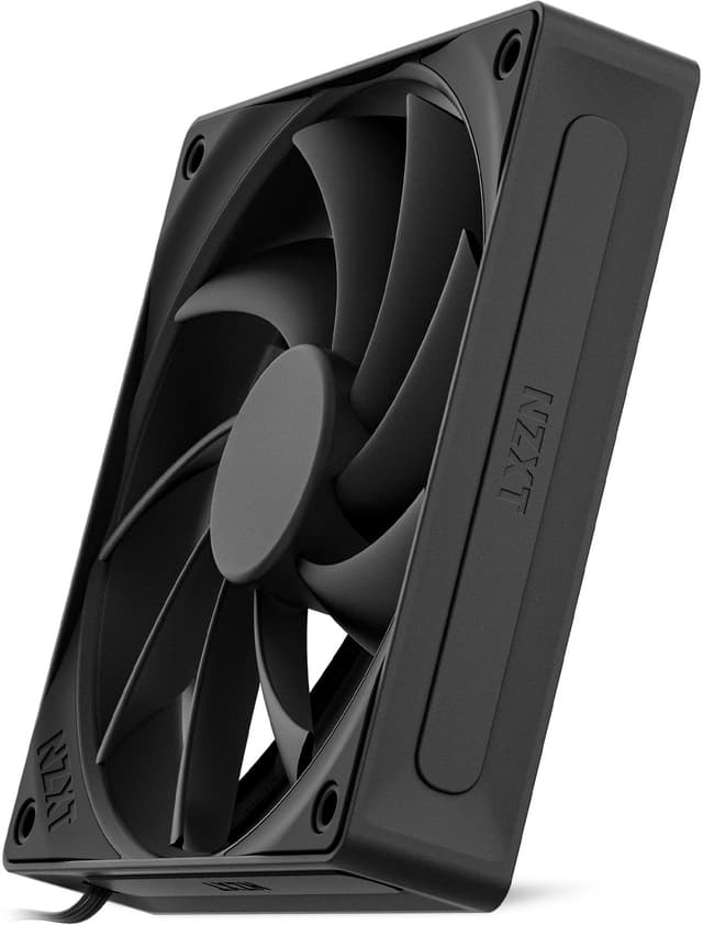 NZXT F120Q V2 Quiet Airflow 120mm PWM blæser (sort)