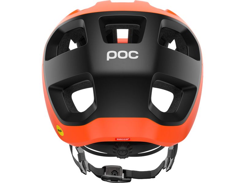 POC Helm Cularis Fluorescent Orange Matt/Uranium Schwarz Ma Velohelm