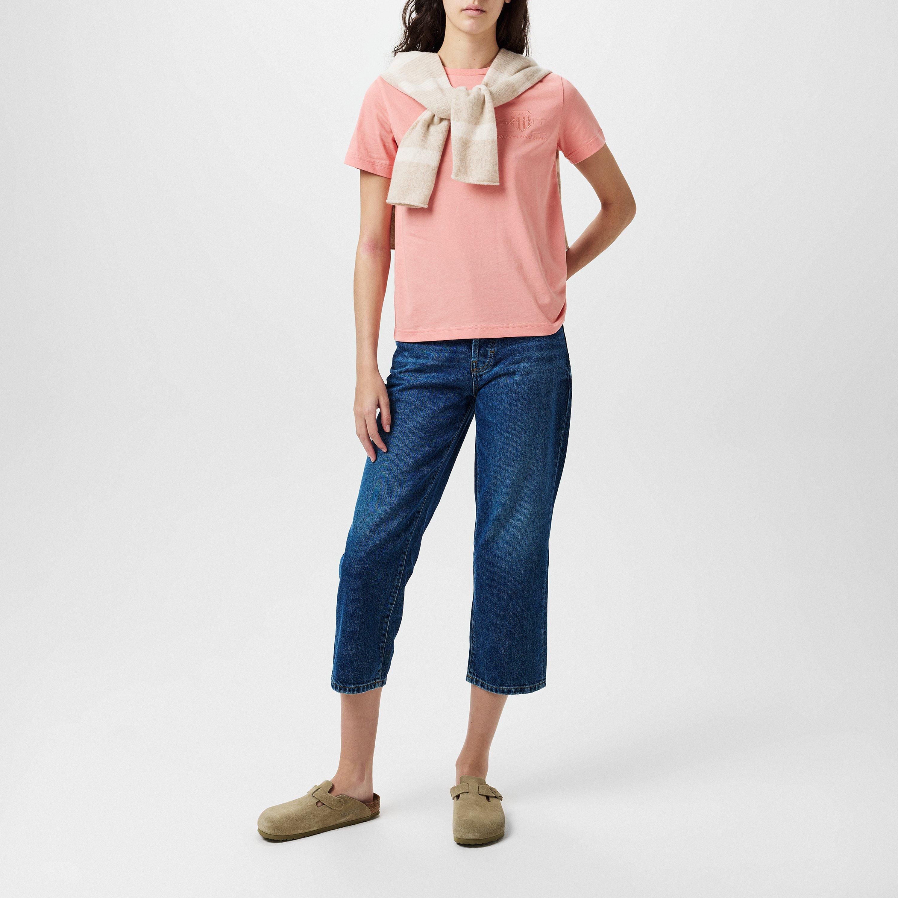 Gant Tonal Shield T Shirt