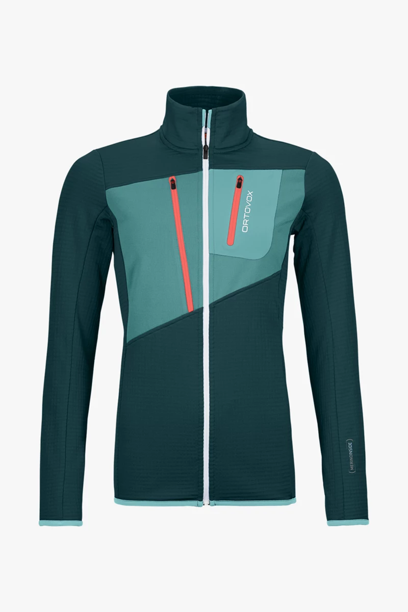 Ortovox Fleece Grid Damen Midlayer