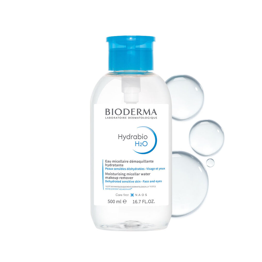 BIODERMA  Hydrabio H2O Água Micelar Pump Reverse - 500ml