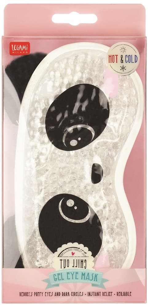 Gel-øyemaske Panda