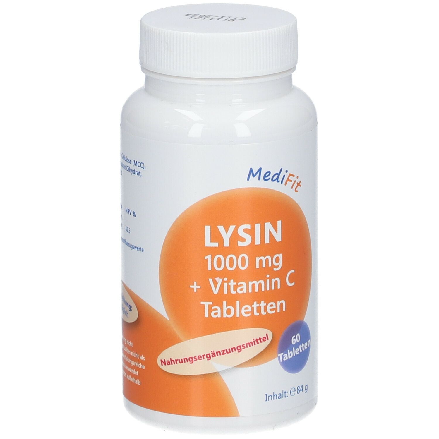 MediFit Lysin 1.000mg + Vitamin C