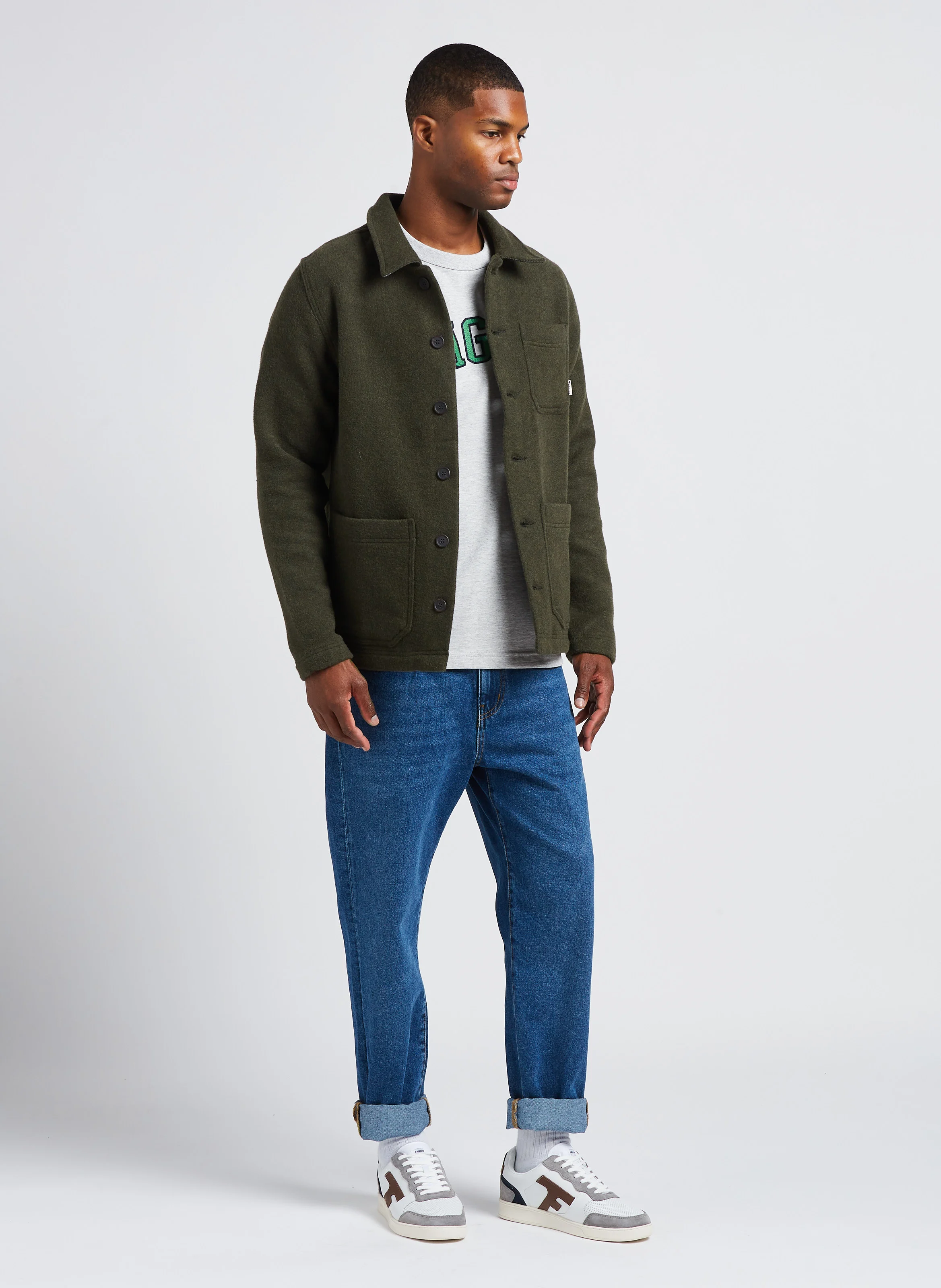 Jean droit en denim| Jean Stone