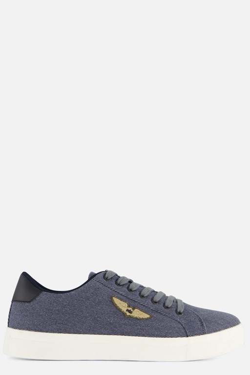 PME Legend Beechburd Sneakers blauw Textiel