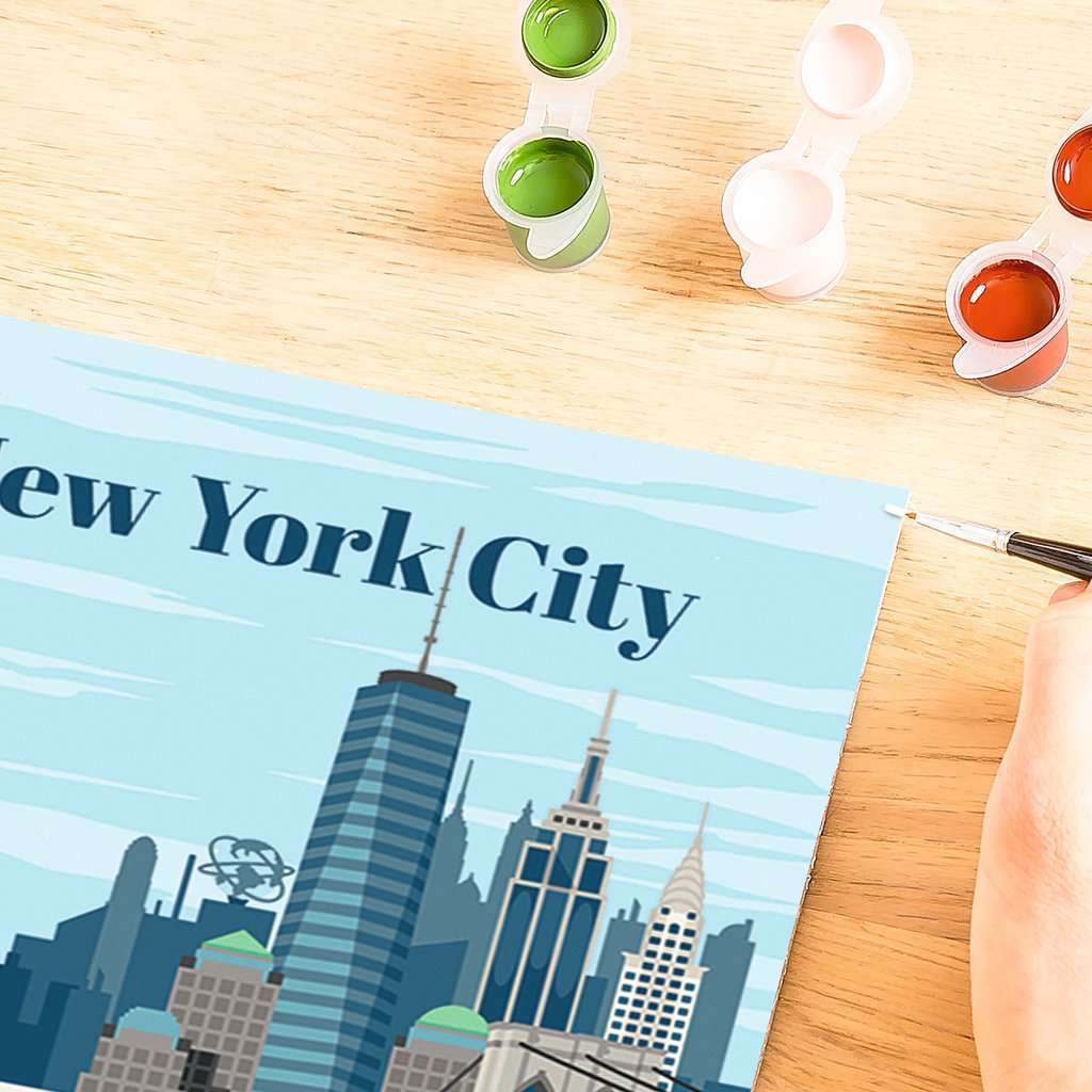 Ravensburger Spiel Farbenfrohes New York City