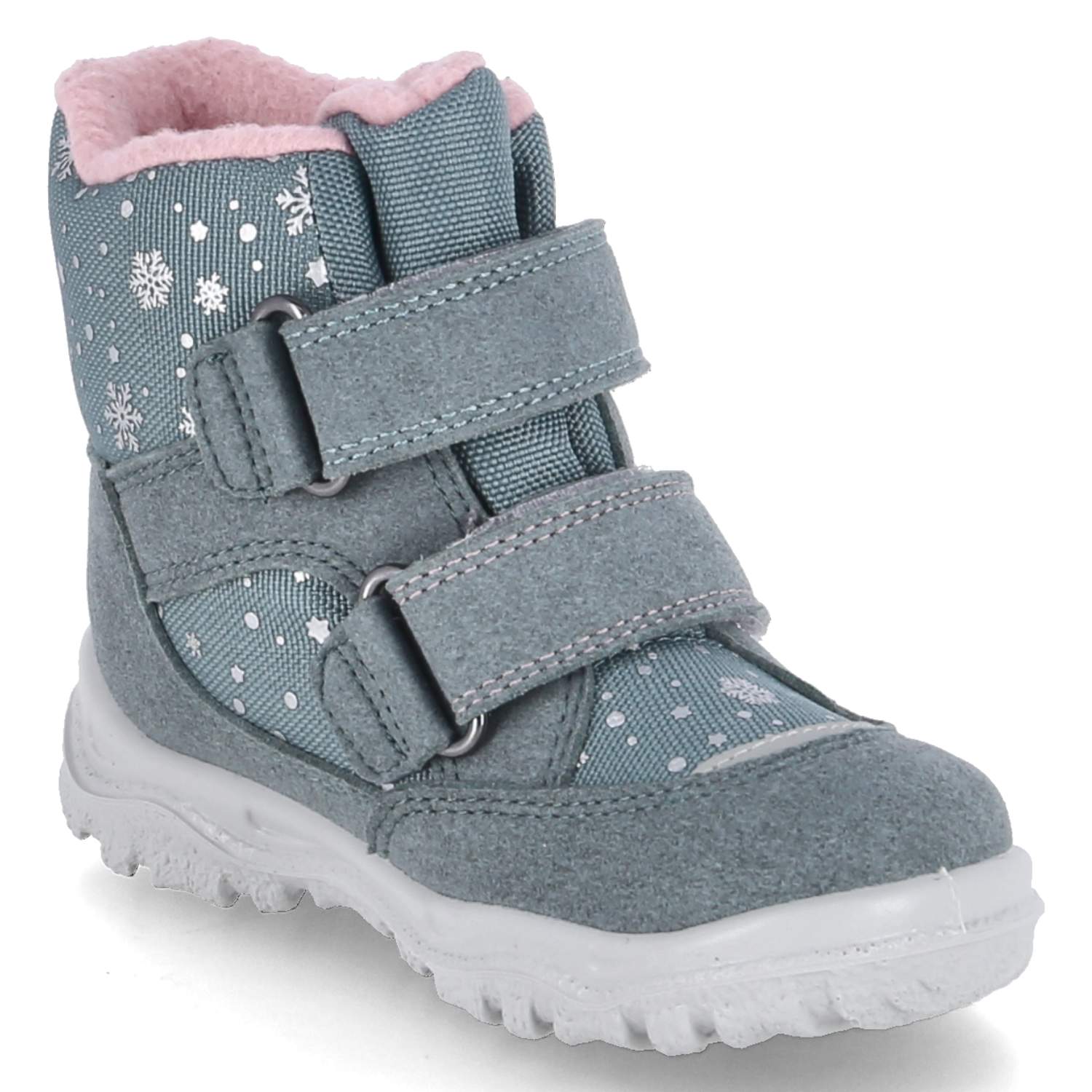 Superfit Winterstiefeletten  HUSKY1 - hellgrün/rosa