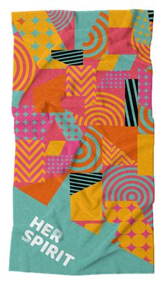 Serviette de Bain Huub Her Spirit Towel Multi Couleurs