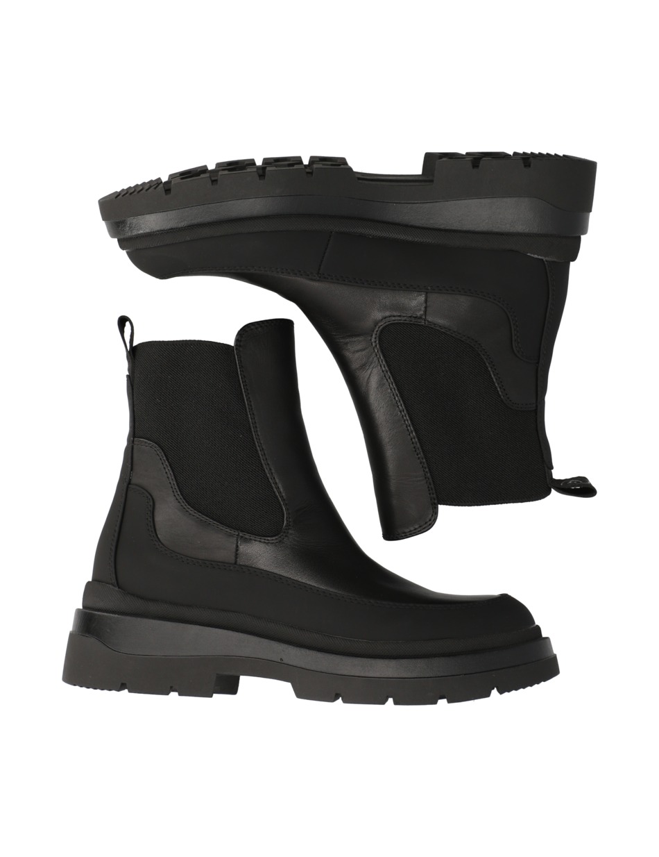 Glattleder Chelsea Boot