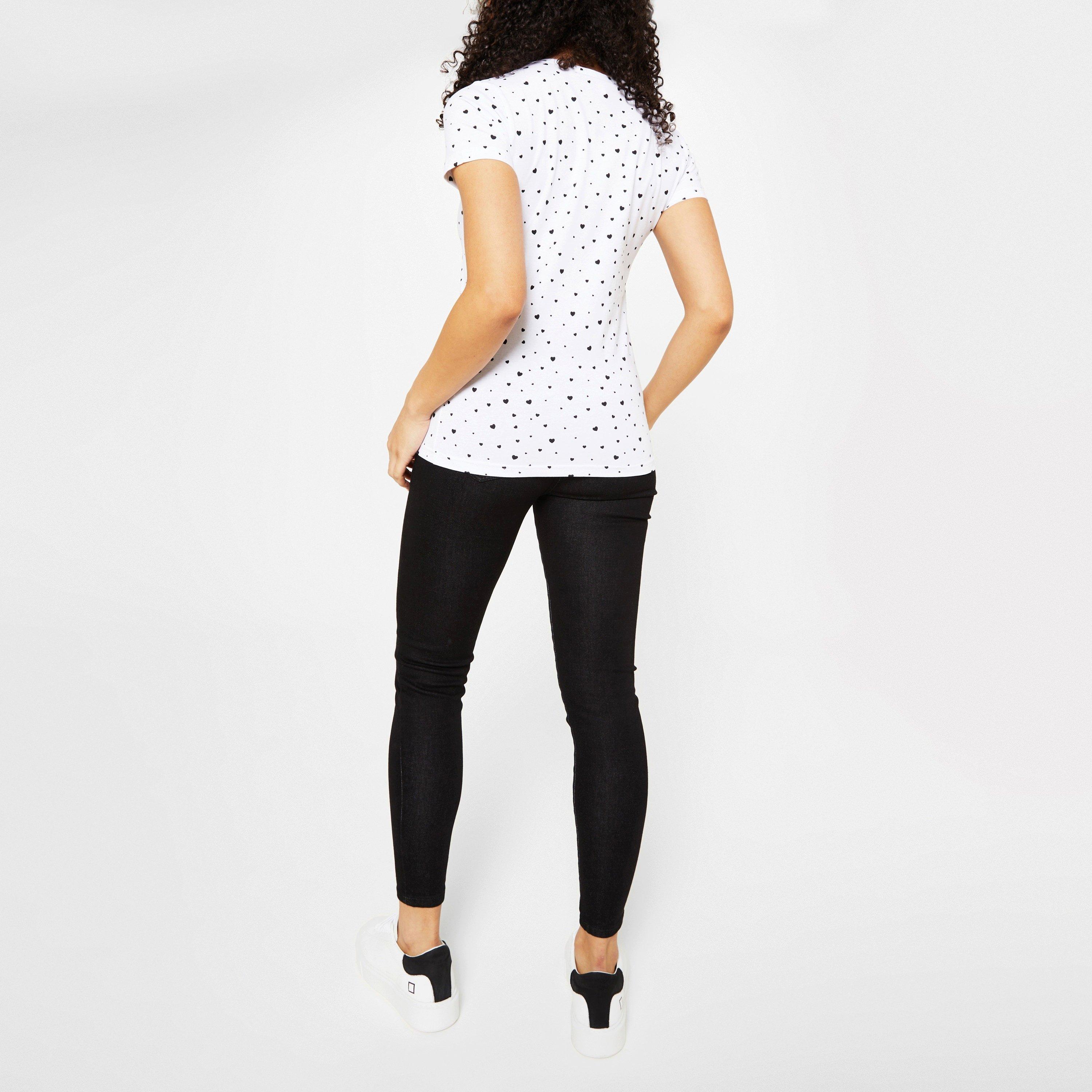 Miso Printed Boyfriend T Shirt