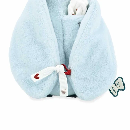 Peluche à bisous manchot   Bleu        20 cm   de               Kaloo