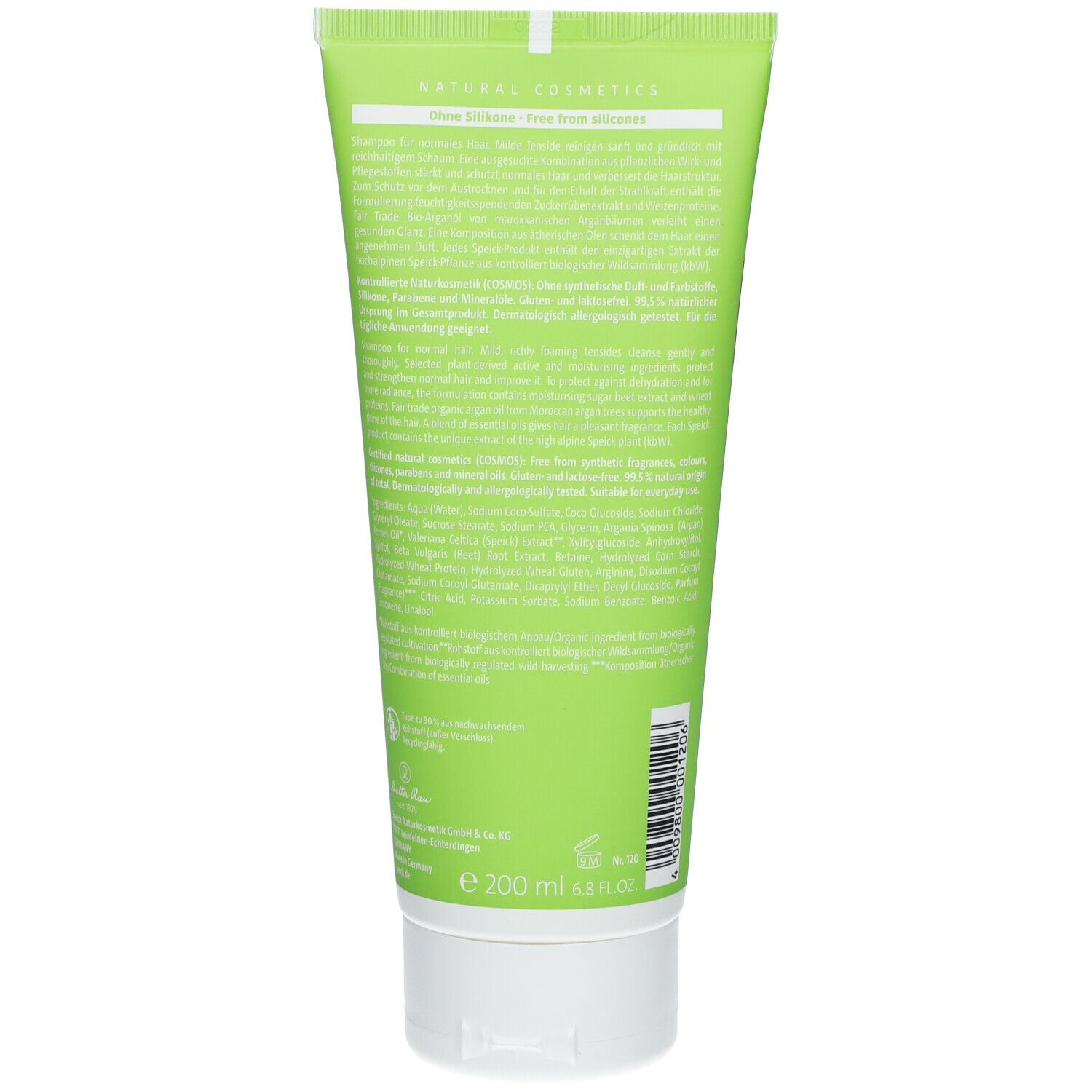 SPEICK Natural Aktiv Shampoo Glanz & Volumen