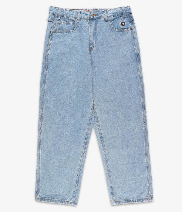 Butter Goods Lock Baggy Denim Jeans (light indigo)