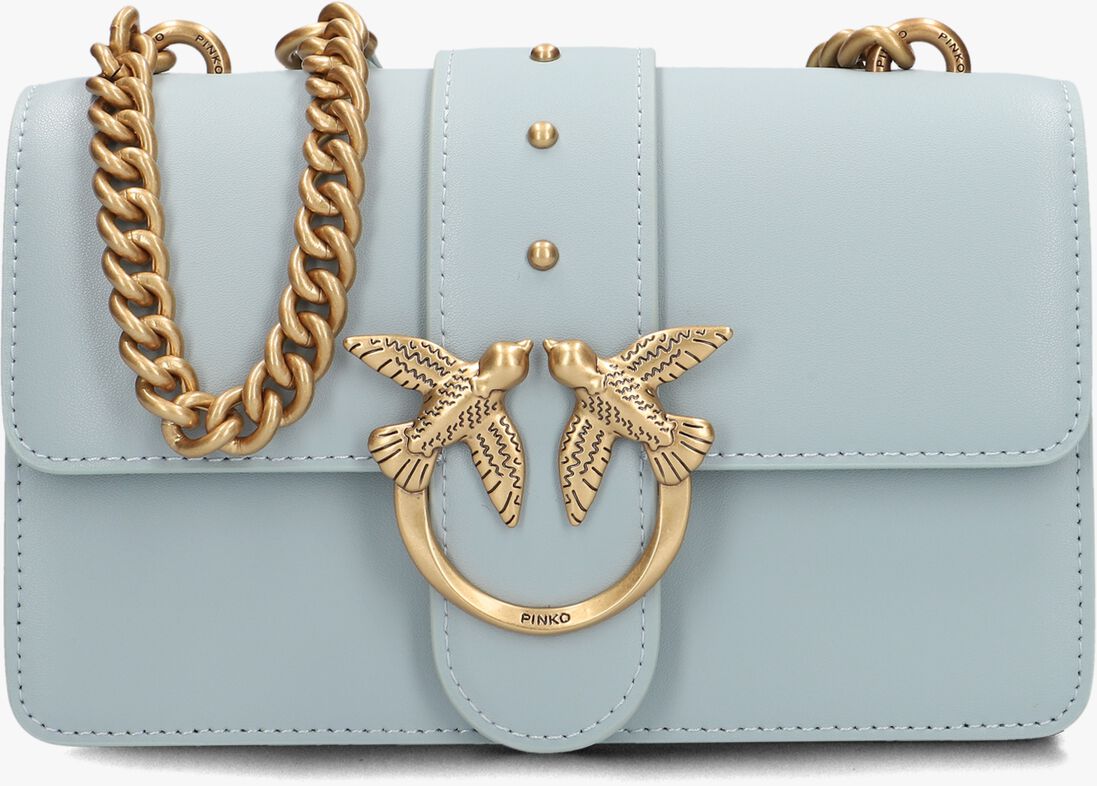 PINKO blauwe pinko schoudertas love one mini cl