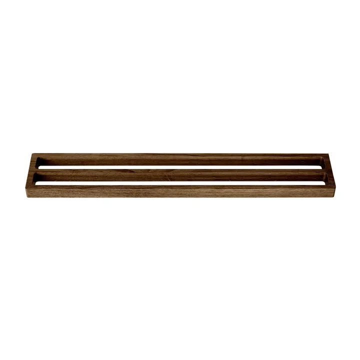 Andersen Furniture - Handtuchhalter double, Esche dunkel gebeizt