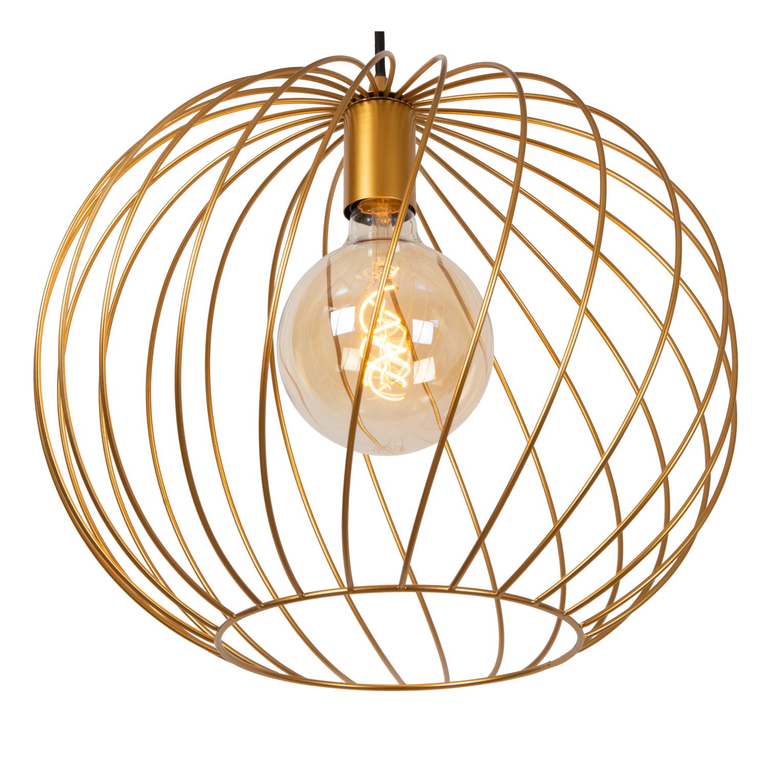 Lucide DANZA Hanglamp - Mat Goud | Messing