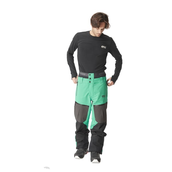 Pantalon snowboard PICTURE NAIKOON PANTS SPECTRA GREEN-BLACK