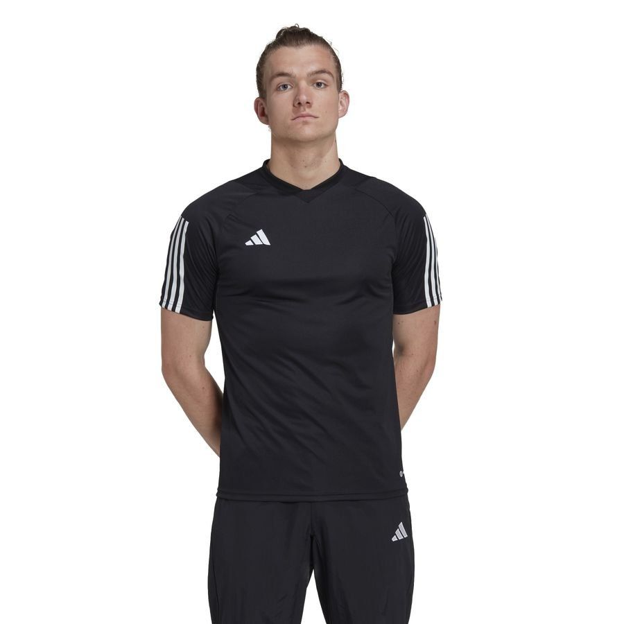 adidas T-shirt d'Entraînement Tiro 23 Competition - Noir/Blanc