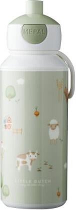Mepal drinkfles Campus pop-up little farm 400 ml