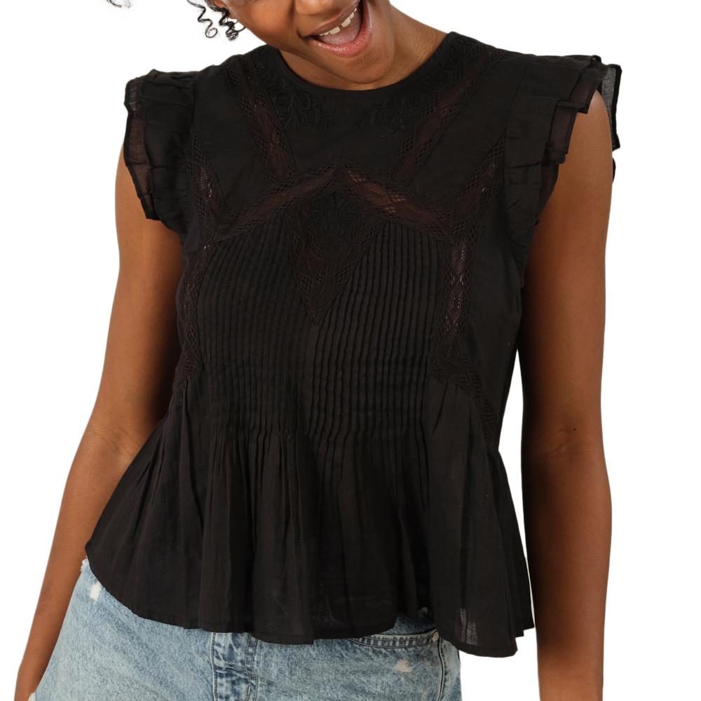 Deeluxe Blouse Noir Femme Deeluxe Ildya
