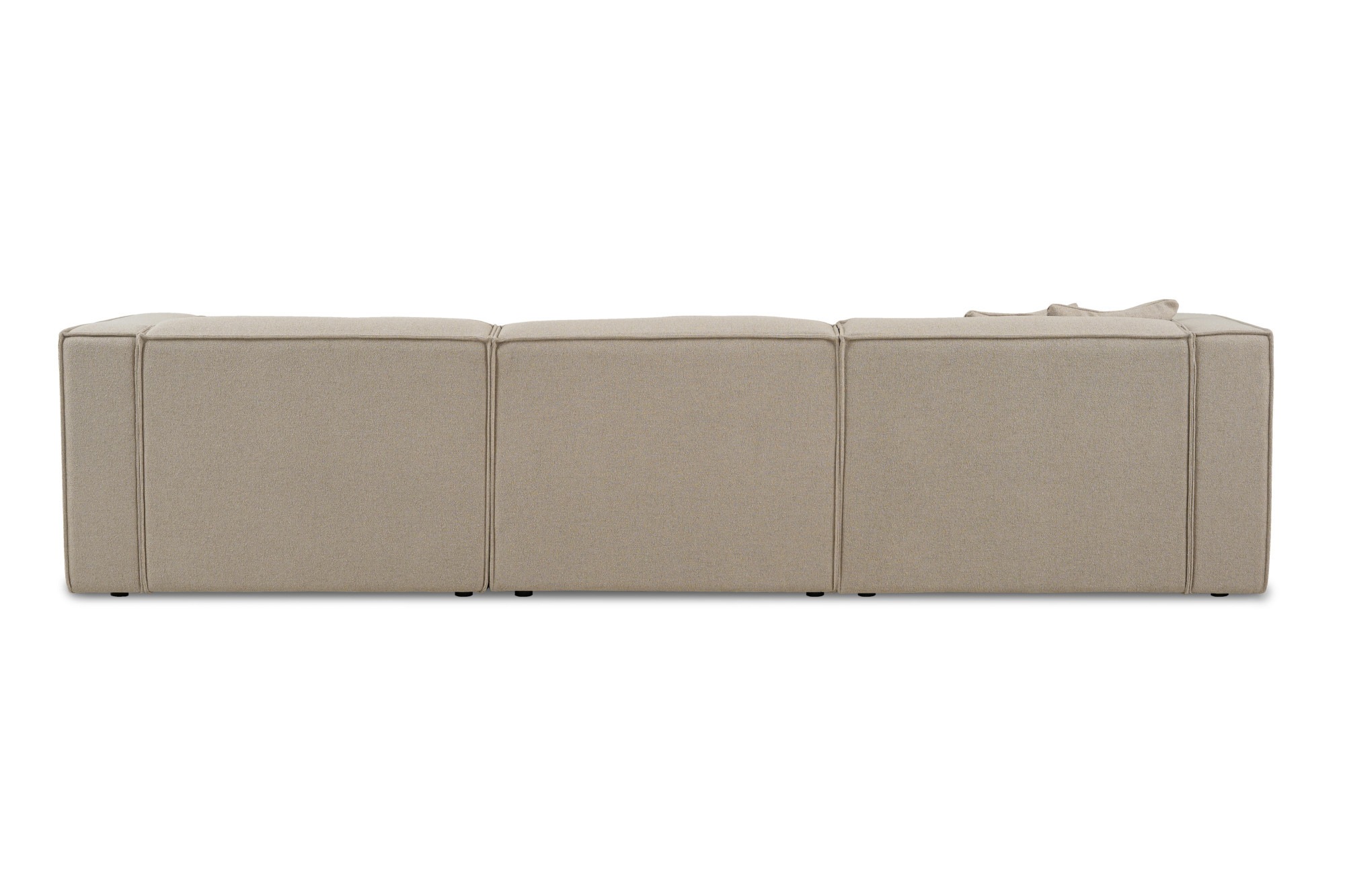 GOODproduct Ecksofa »Tammie« Breite 312 cm, Webstoff fein, bodentief, mit Wellenunterfederung