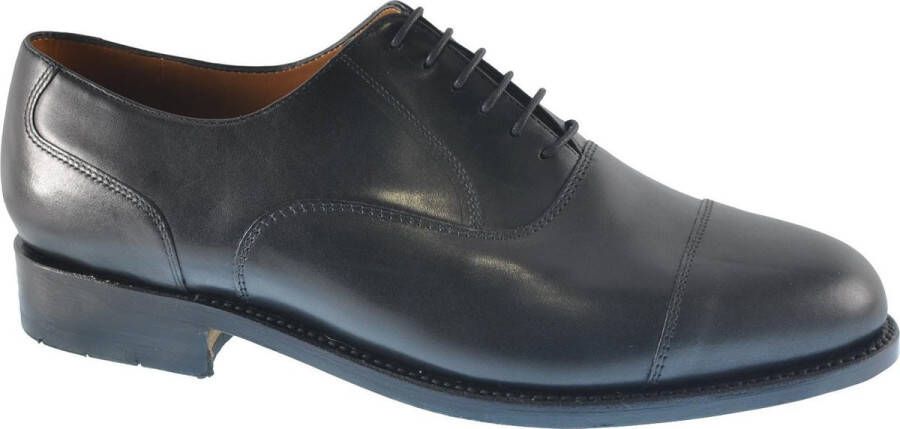 Van bommel SBM 30092 10 01 Black H Wijdte Veterschoenen