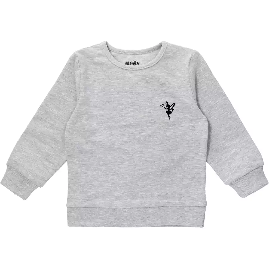 Baby Sweets Pullover Fairy grau