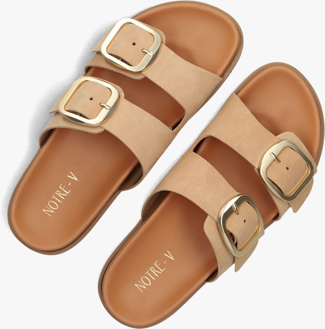 beige notre-v slippers 227066