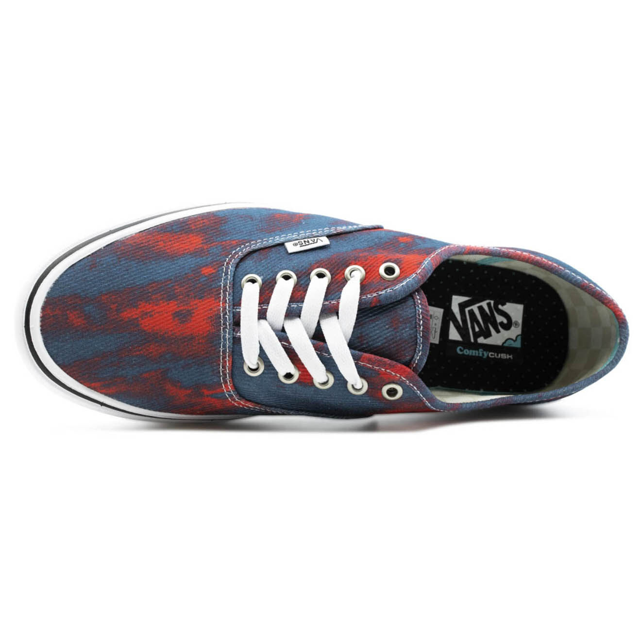 Vans Sneakers en Toile In Bloom ComfyCush Authentic bleu/rouge