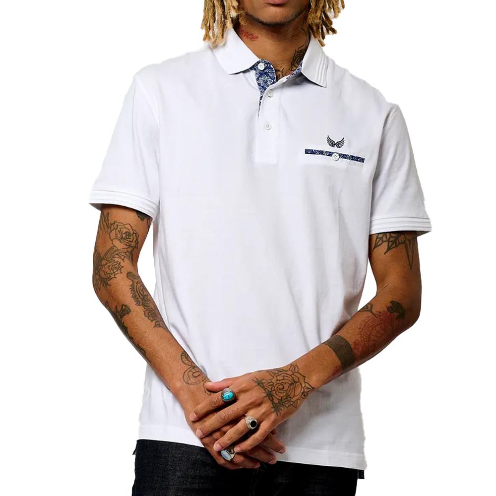 Kaporal Polo Blanc Homme Kaporal BARRO