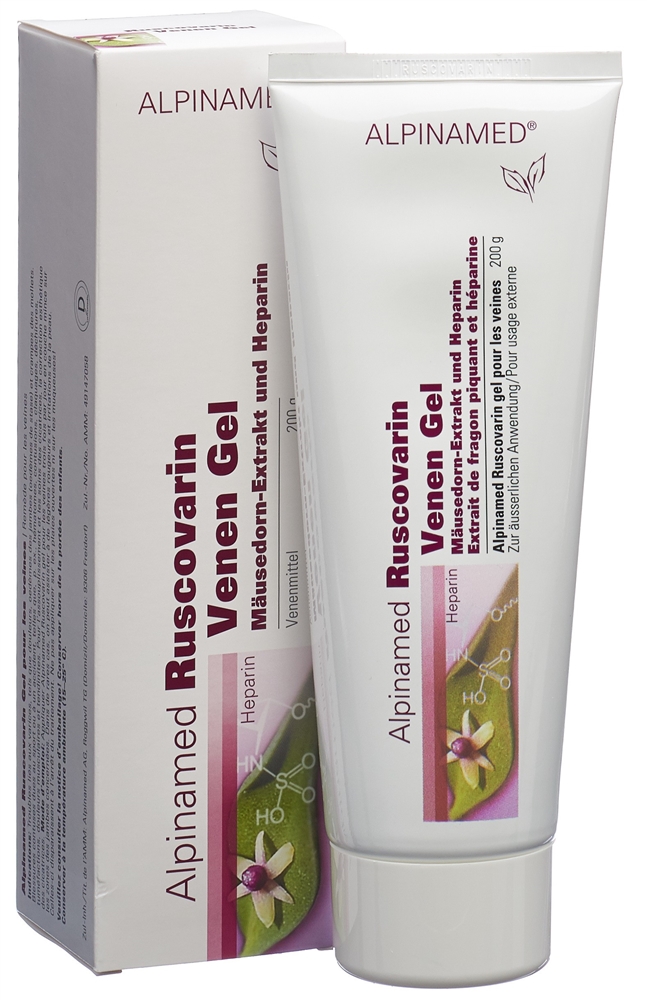ALPINAMED Ruscovarin Venen Gel Gel Tb 200 g