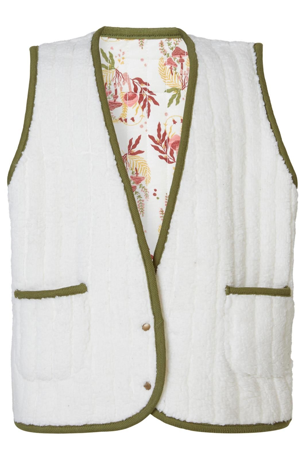 Noppies Kids Gilet Jonestown - Reversible - Butter Cream