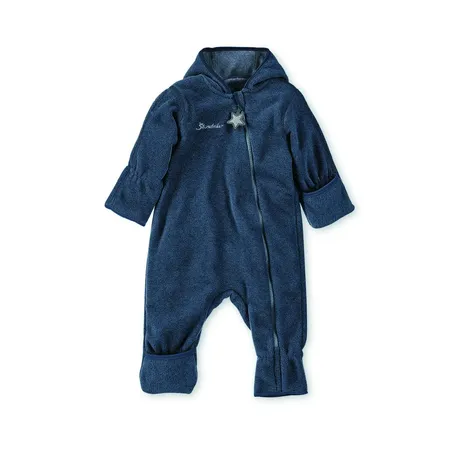 Sterntaler Overall aus Melangefleece navy, 62