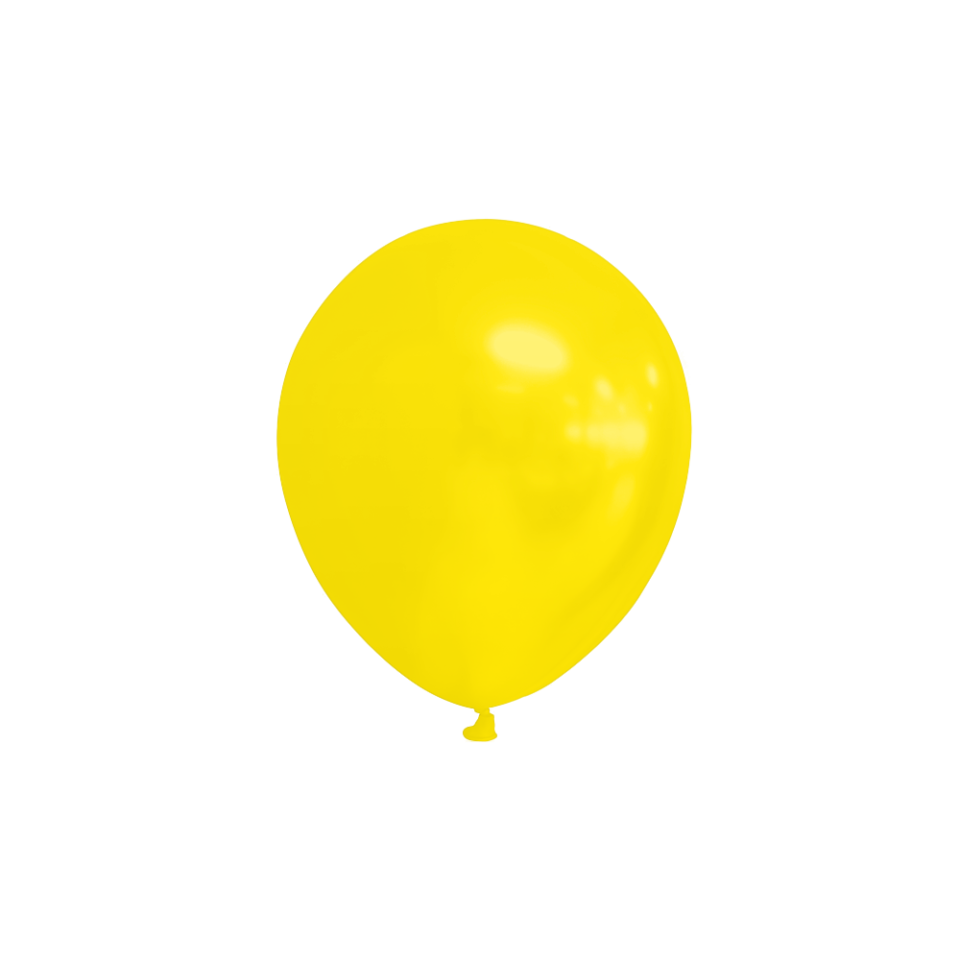 Gele Ballonnen 13cm 100st