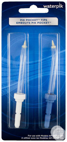 Waterpik Embouts Pik Pocket 2 Pièces