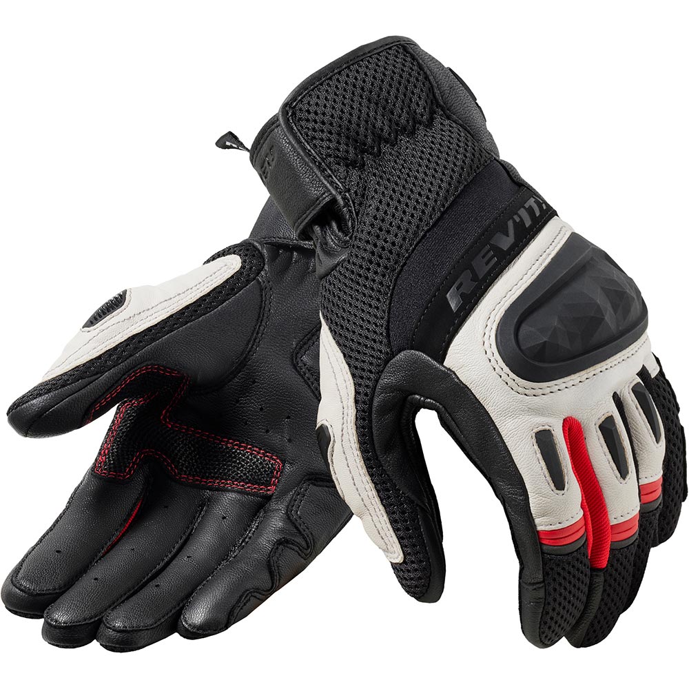 Rev'it - Gants Dirt 4 Noir / Rouge