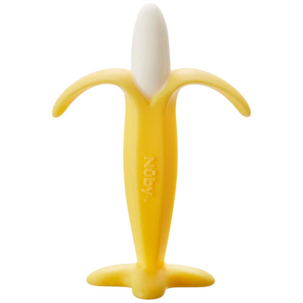 Nuby Silikon-Bananen-Beißring