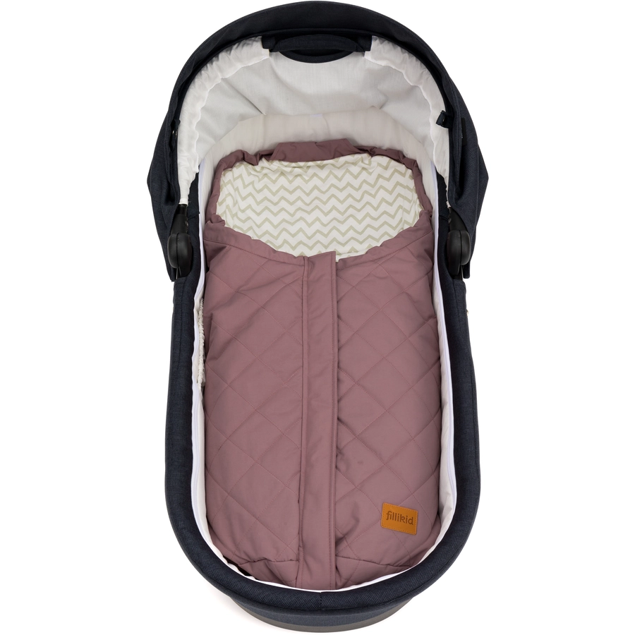 fillikid Sommerfußsack Light Small Gruppe 0 Altrosa