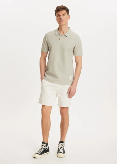 Korte broek met strik off-white (ECRU)