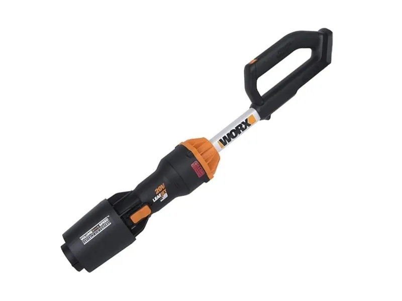 WORX WG543E, Håndholdt blæser, 209 km/t, Aluminium, Sort, Orange, 696 m³/t, 18 V, Lithium-Ion (Li-Ion)