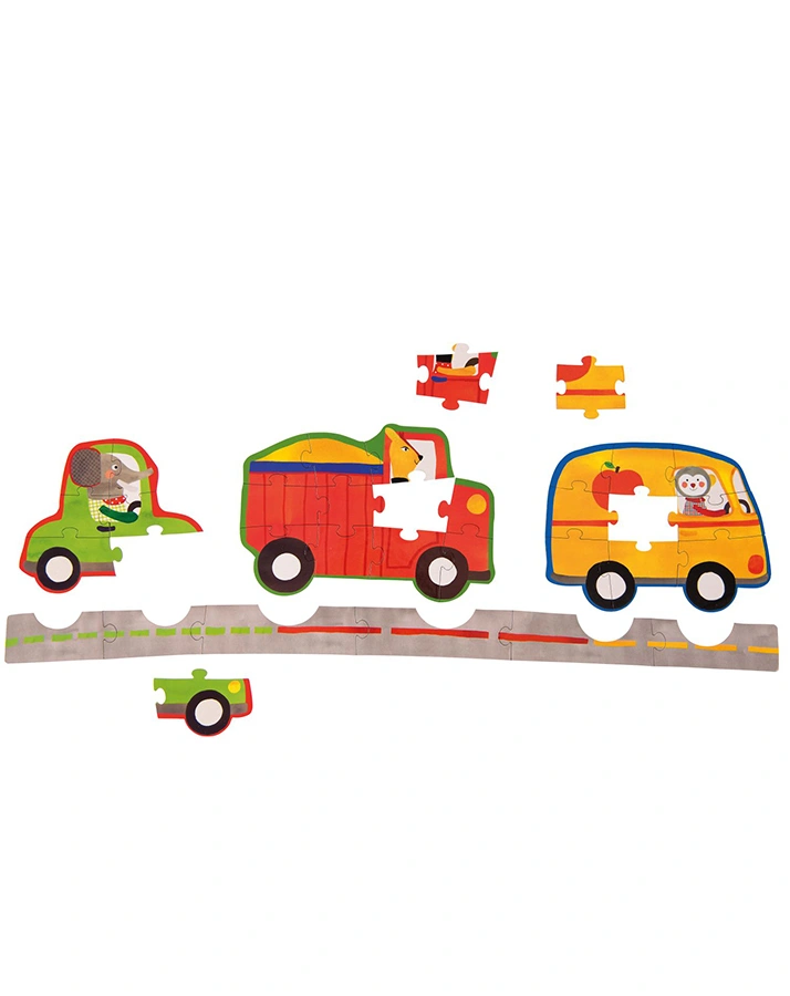 Puzzle LES POPIPOP – CA ROULE! 32-teilig